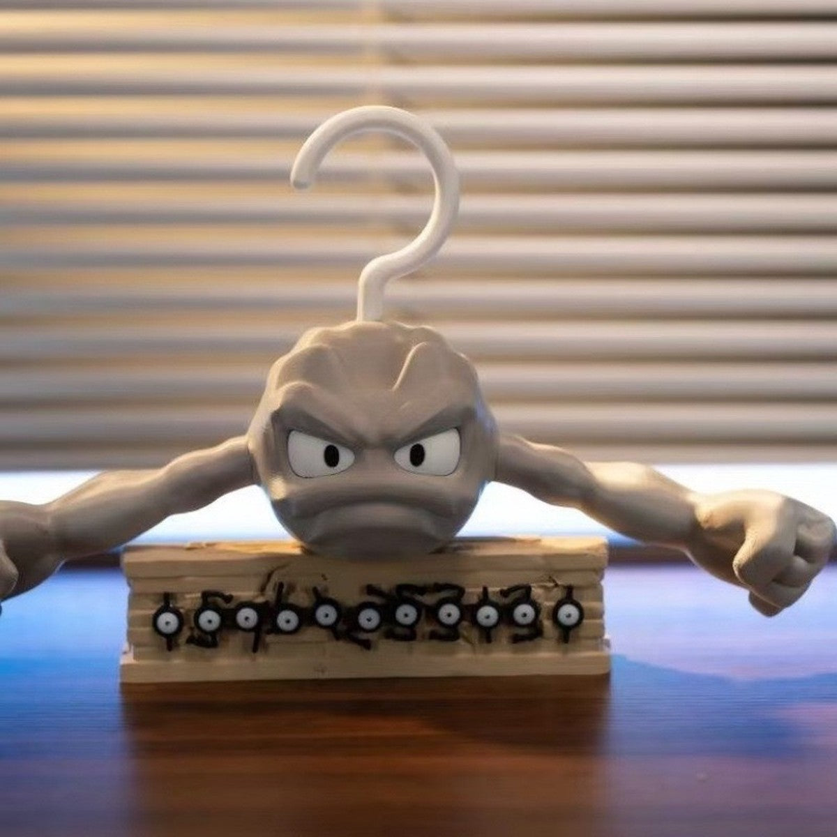 Cartoon Rock Character Clothes Hanger Hook product image 1