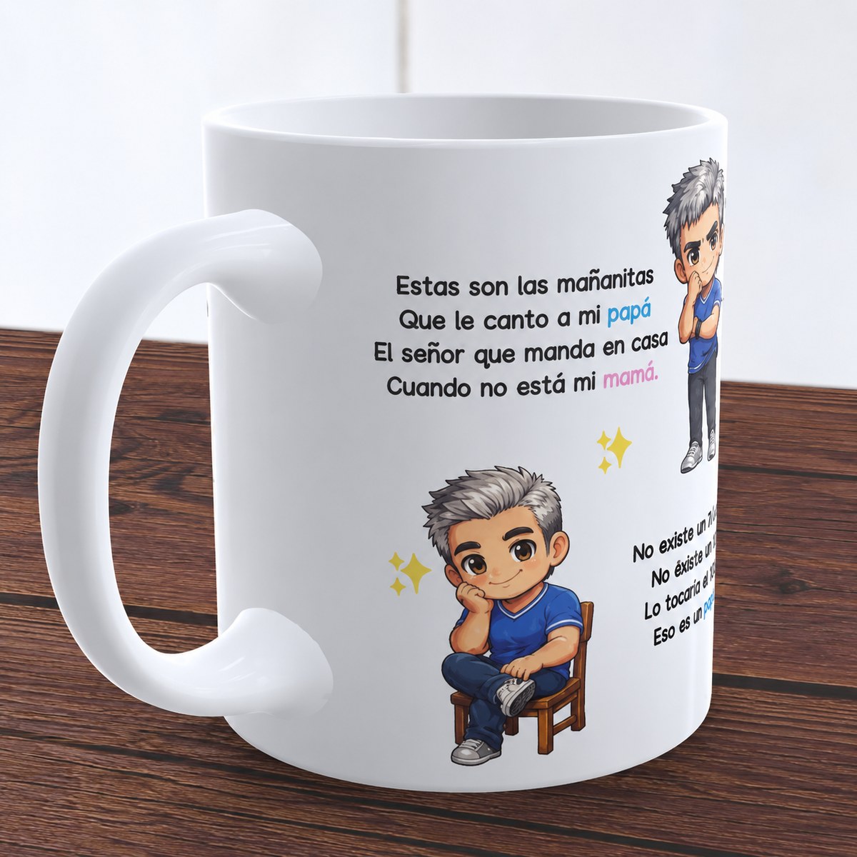Spanish Papa Family Humor Mug product image 1