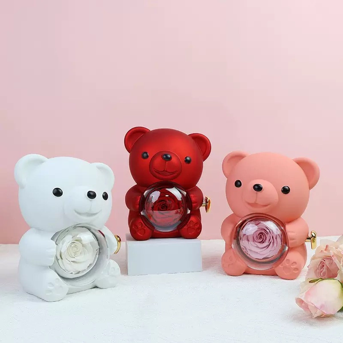 Hug Bear Rose Jewelry Box product image 2