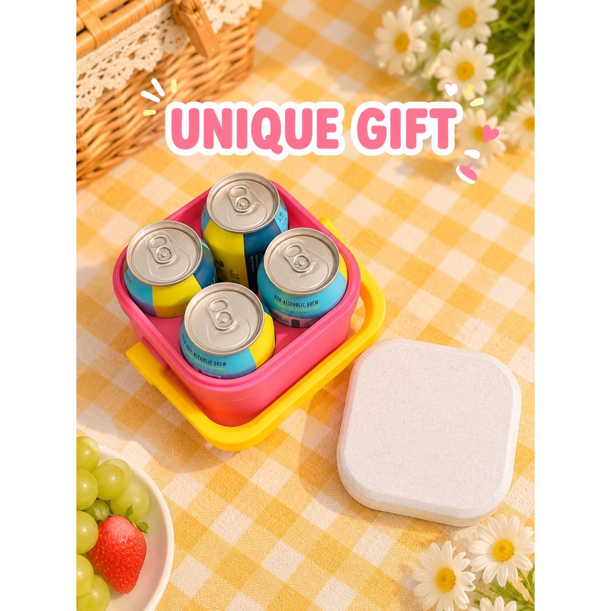 Mini Cooler Bucket for Picnic Drink Setups product image 3