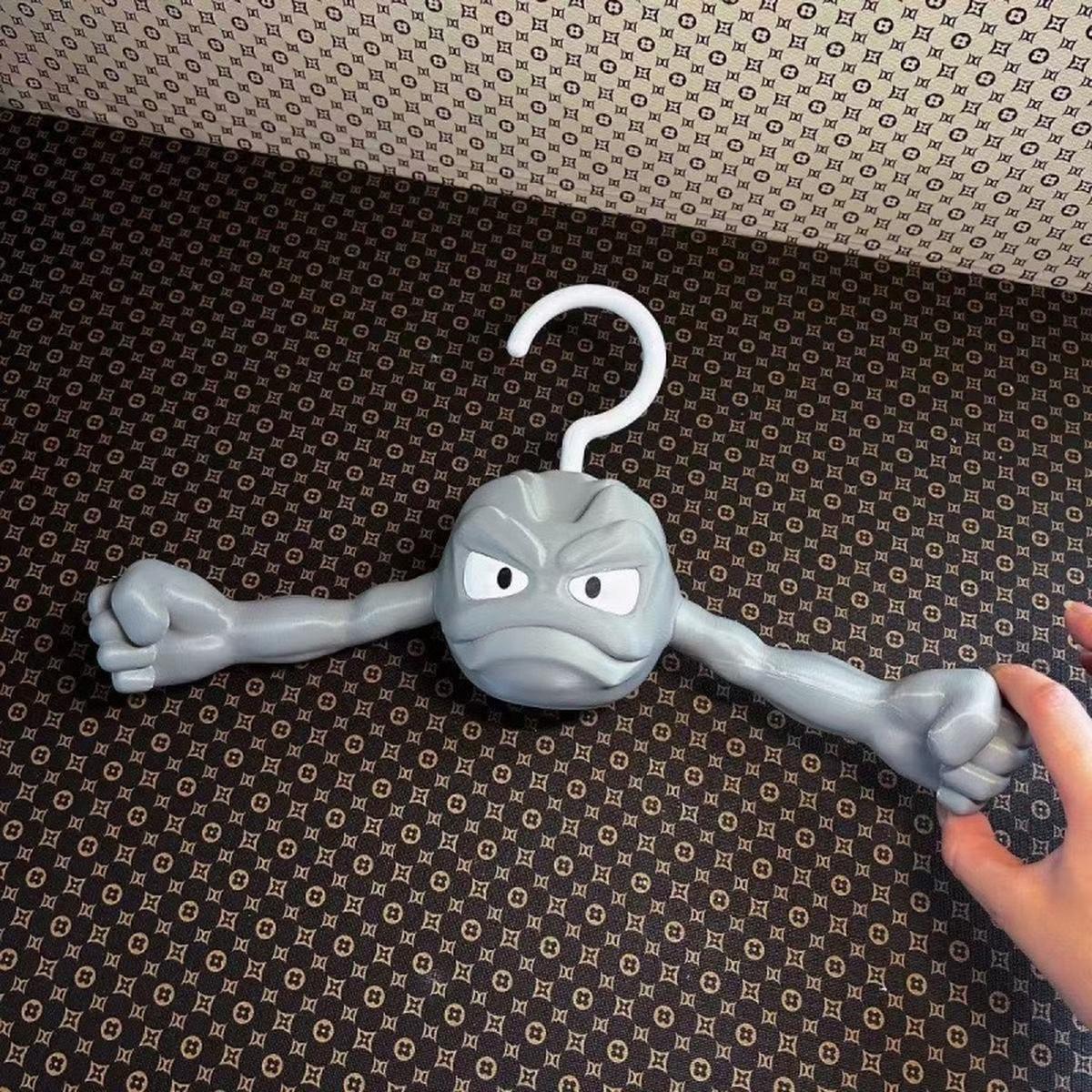 Cartoon Rock Character Clothes Hanger Hook product image 2