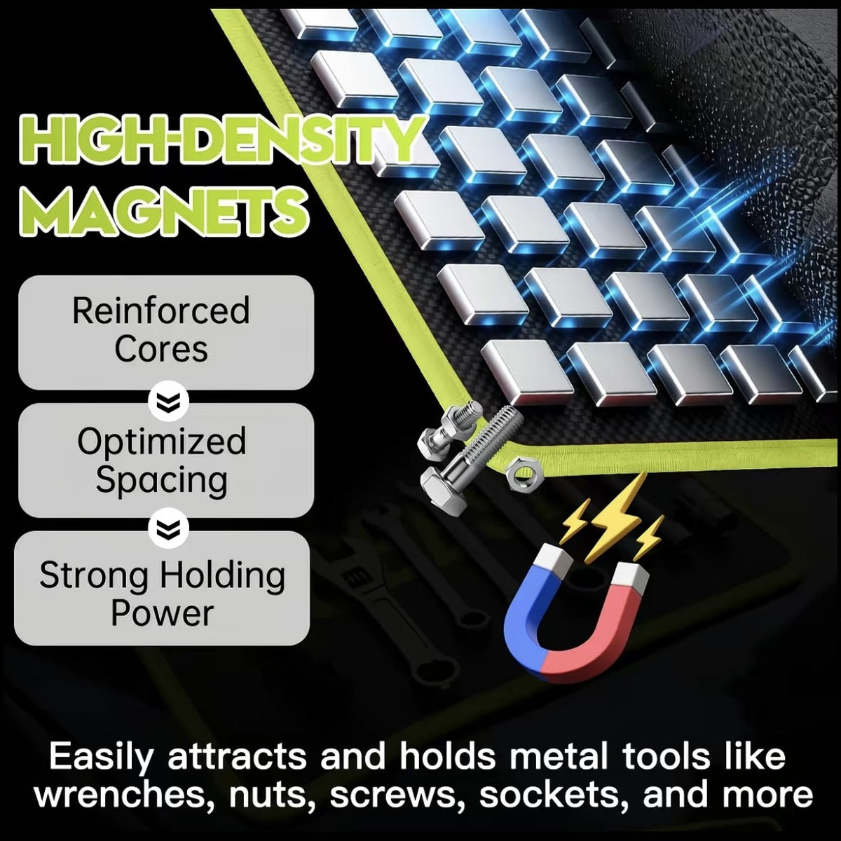 Flexible Magnetic Tool Mat & Tray Holder product image 2