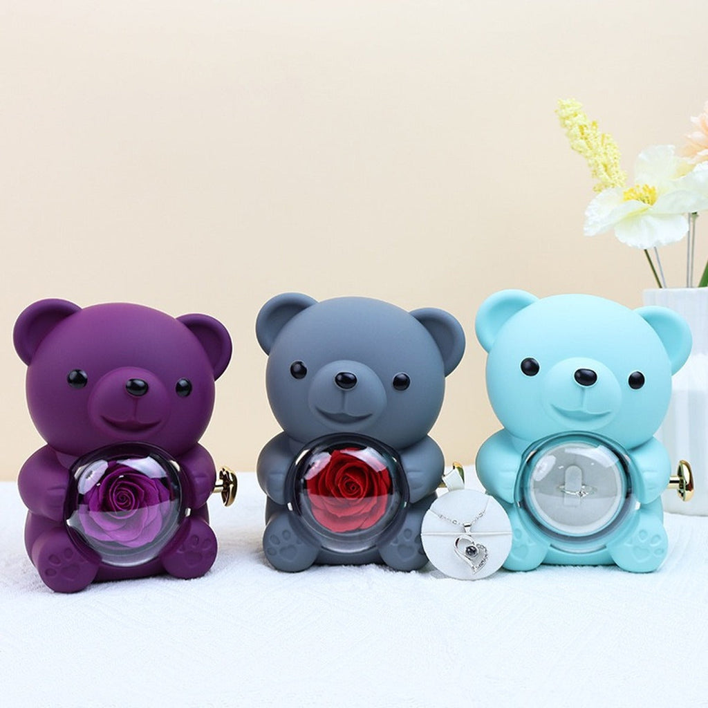Hug Bear Rose Jewelry Box product image 3