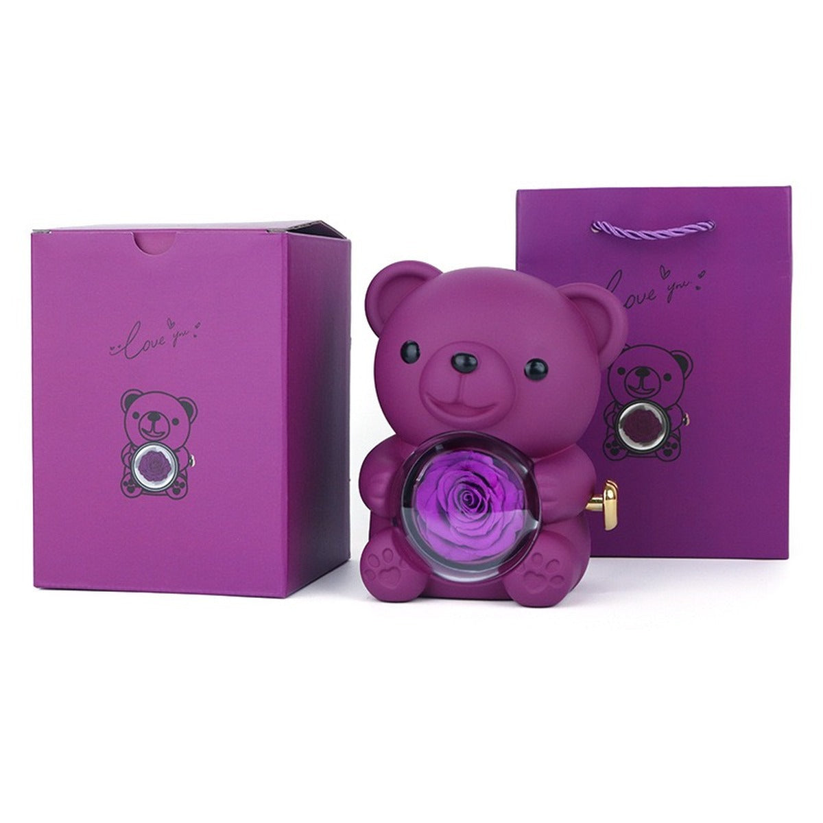 Hug Bear Rose Jewelry Box product image 7