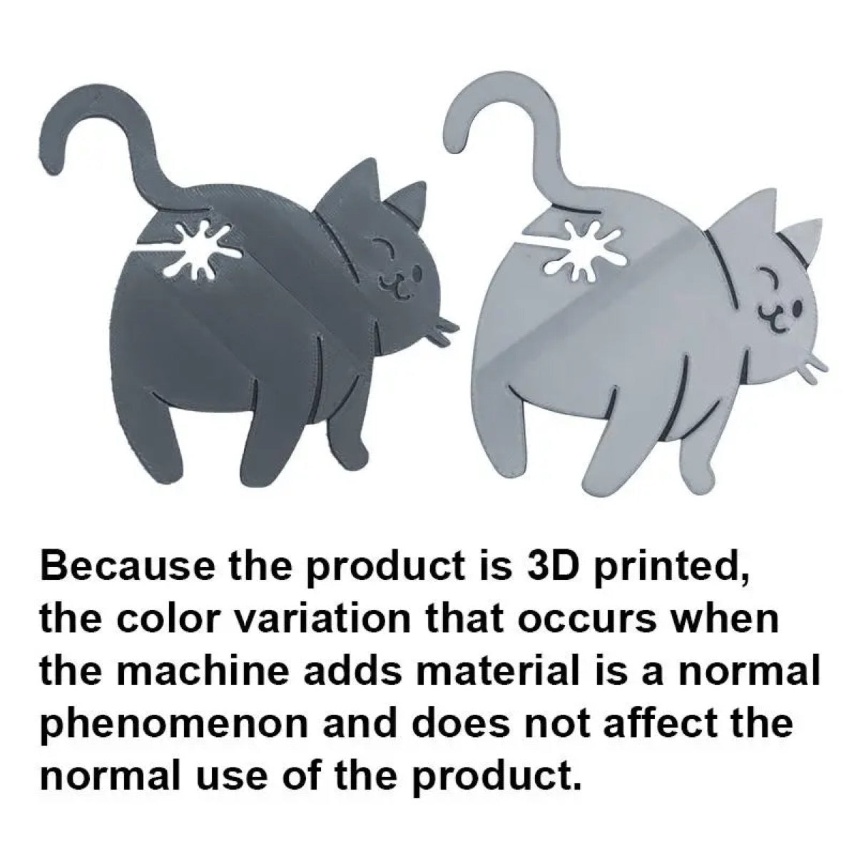 3-Piece 3D-Printed Cat Bread Clips product image 6
