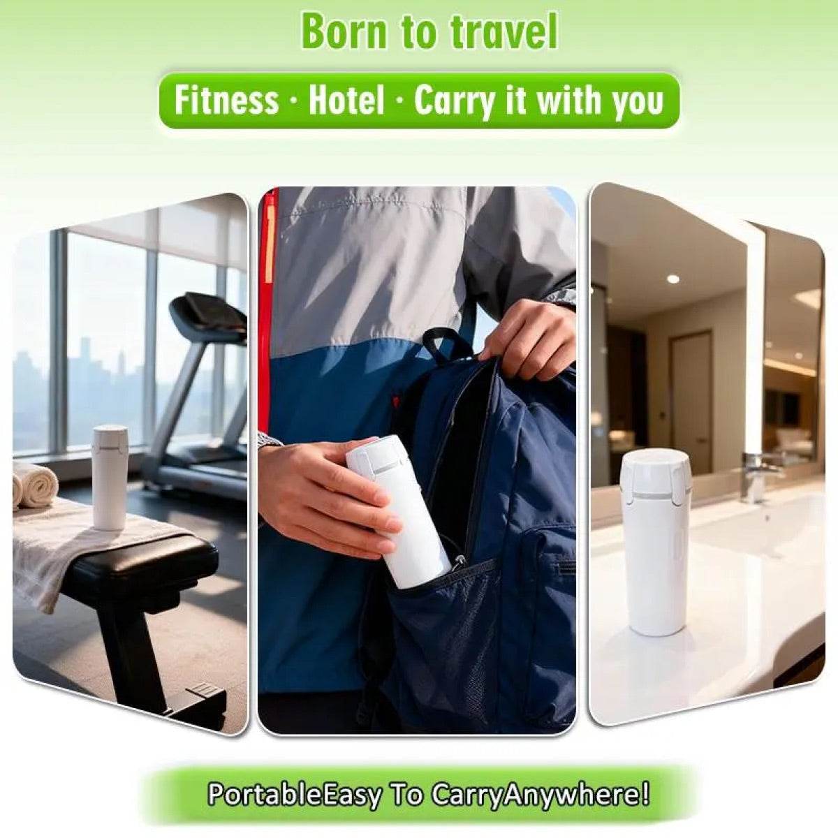 4-in-1 Leak-Proof Travel Dispenser Set product image 3