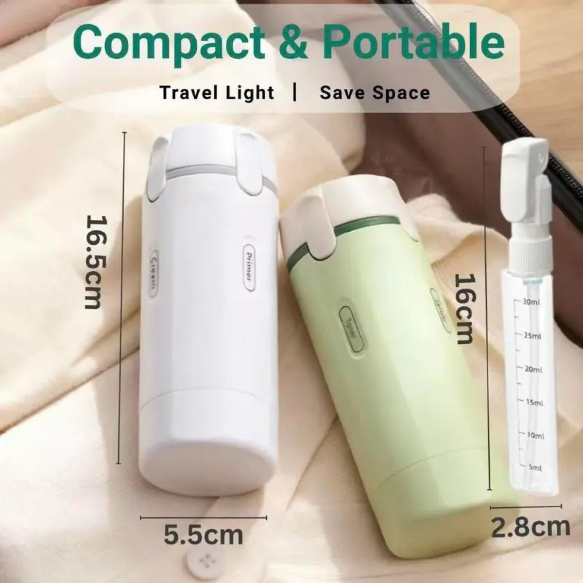 4-in-1 Leak-Proof Travel Dispenser Set product image 5