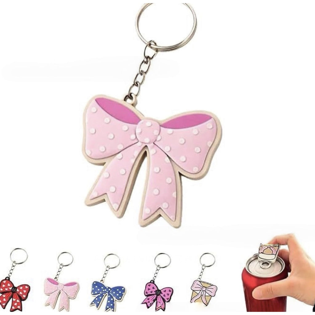Coquette Bow Cup Keychain Bottle Opener product image 9