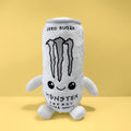 White Monster Energy Drink Can Plush Toy Soft Stuffed Decor Gift Collectible