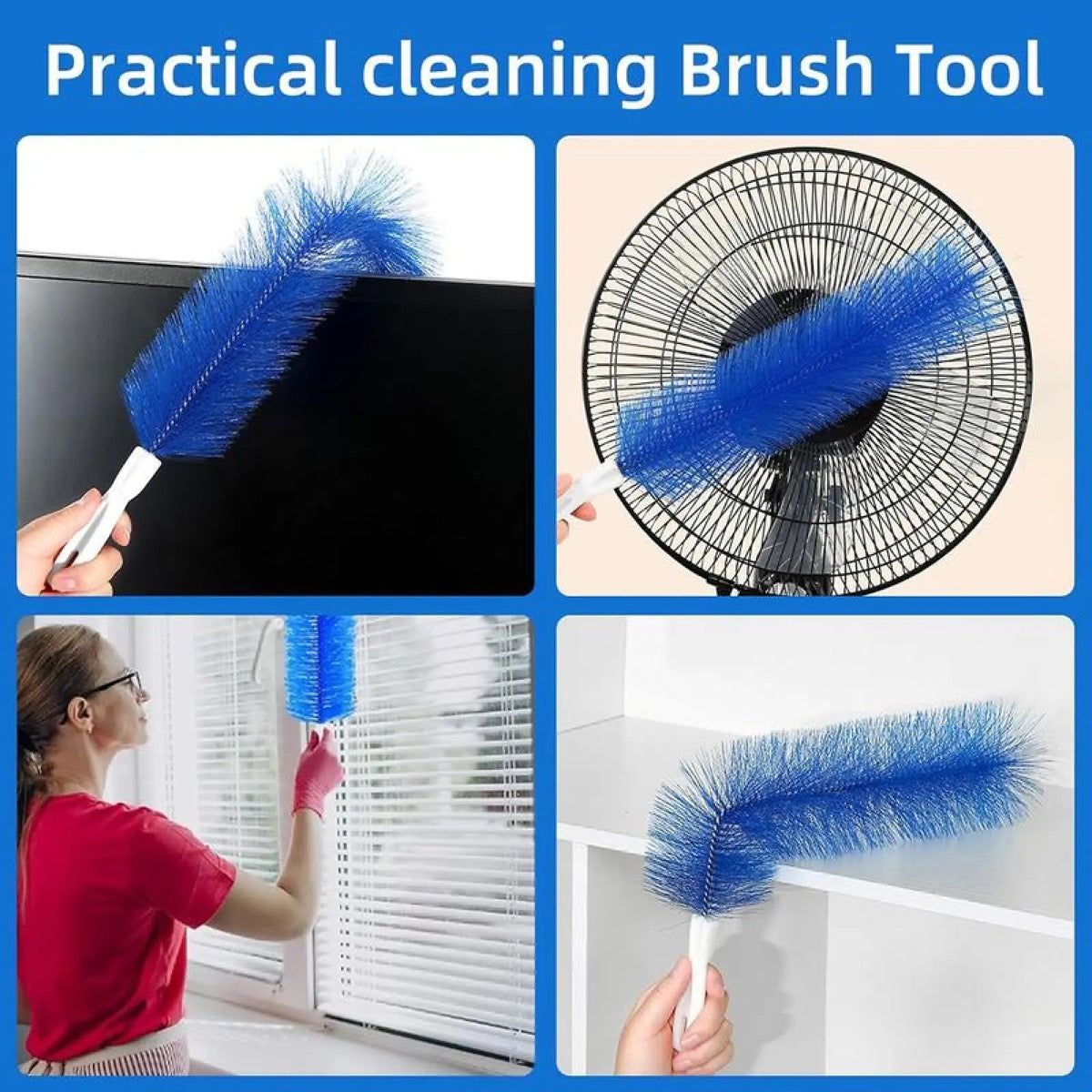 Bendable Microfiber Ceiling Fan Duster: Reusable & Washable Cleaner Brush product image 5