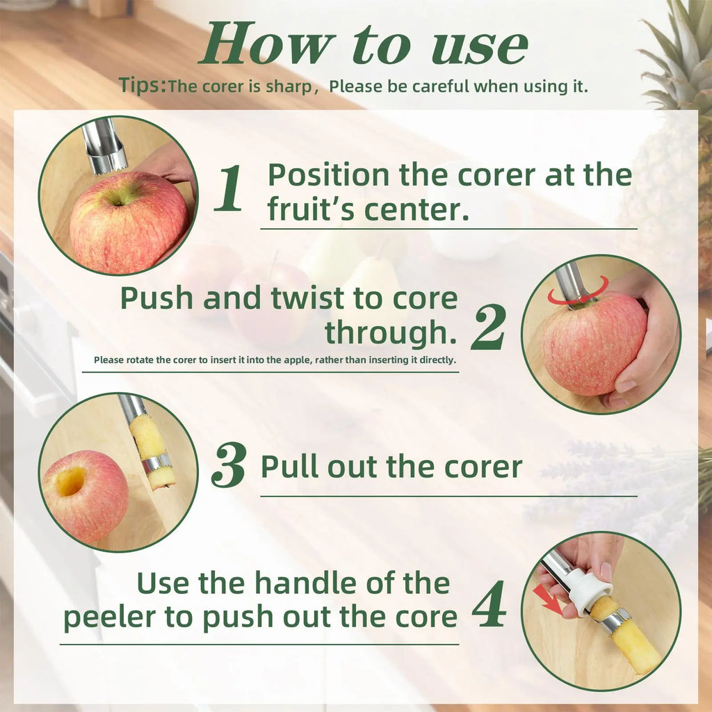 2-in-1 Apple Corer and Peeler product image 5