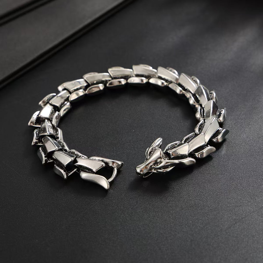 Norse Dragon Link Bracelet – Wear the Spirit of Strength