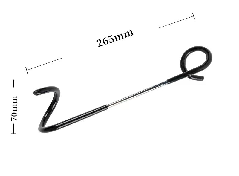 Multi-Use Pig-Tail Hanging Hook – Add Hanging Space Indoors & Outdoors