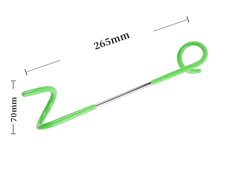 Multi-Use Pig-Tail Hanging Hook – Add Hanging Space Indoors & Outdoors