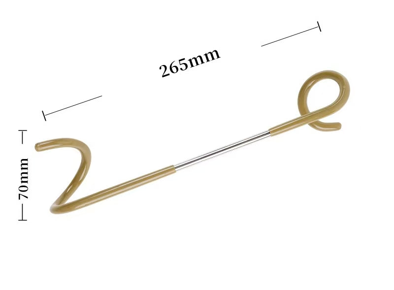 Multi-Use Pig-Tail Hanging Hook – Add Hanging Space Indoors & Outdoors