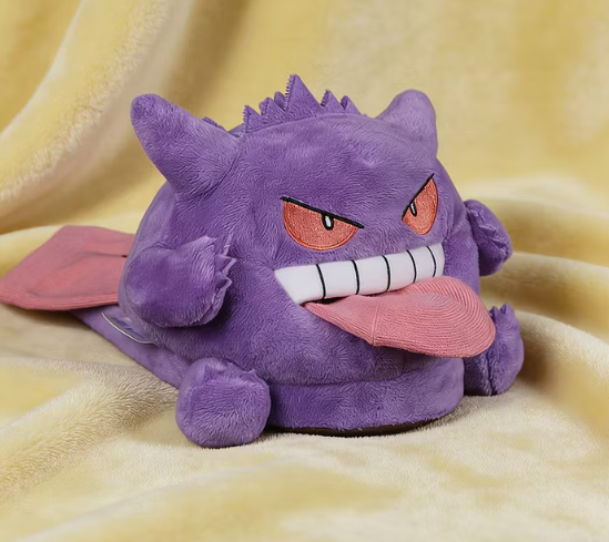 Purple Monster Plush Slippers – Big Personality, Cozy Indoor Fun