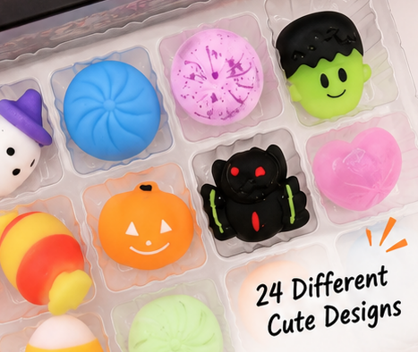 24-Day Halloween Squishy Countdown Calendar – A Little Spooky Surprise Every Day