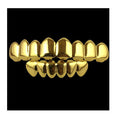 Own the Night Halloween Grillz – Metallic Upper & Lower Costume Teeth Set