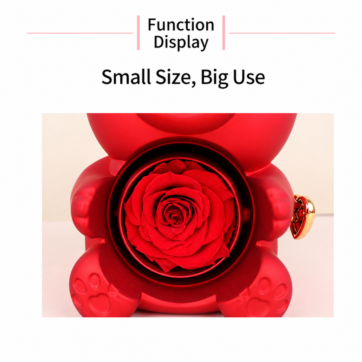 Hug Bear Rose Jewelry Box product image 13