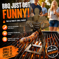 2PCS Funny Man Hot Dog Roaster: Portable Stainless Steel BBQ Rack product image 1