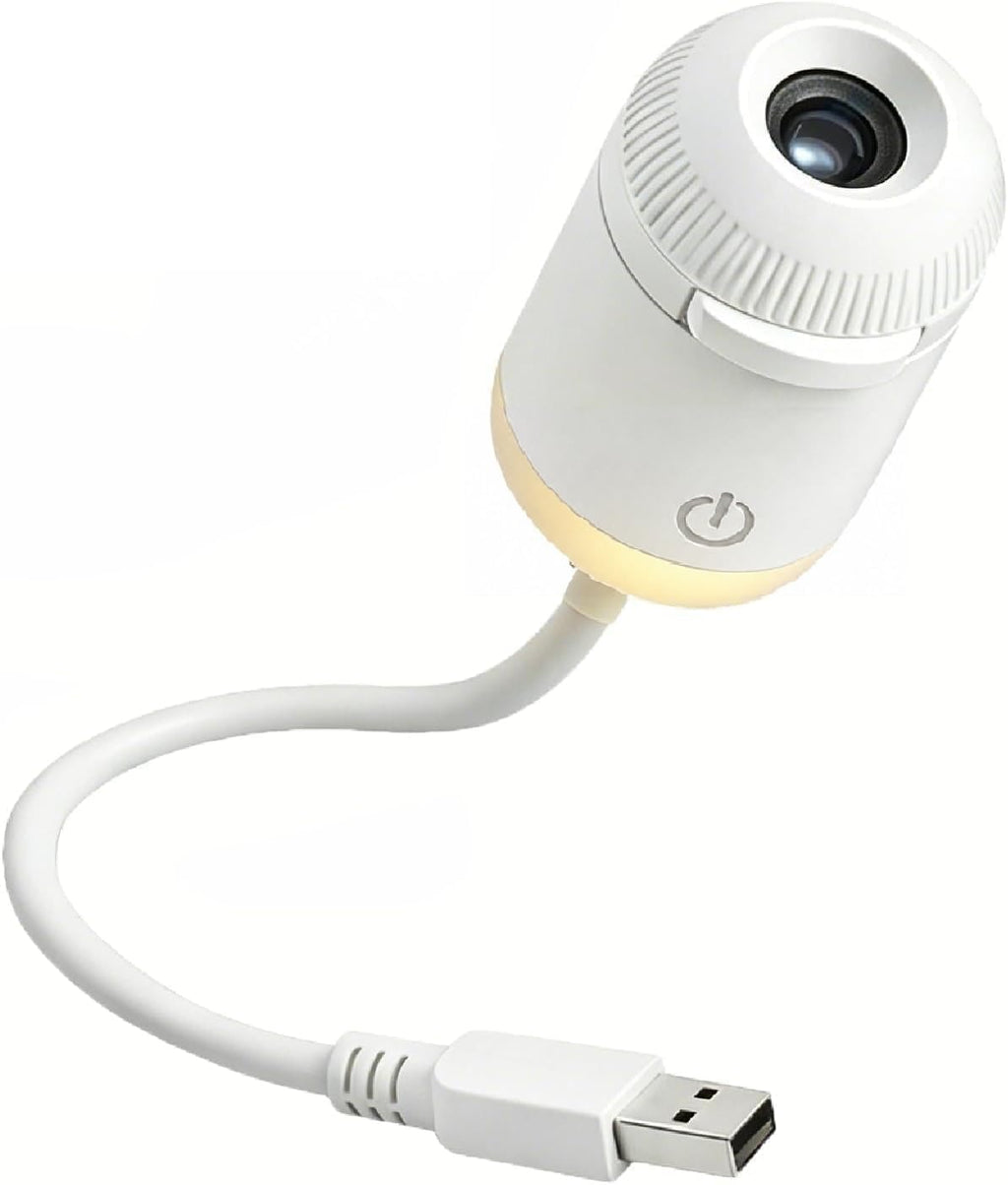 Galaxy Night Light Projector – USB Starry Sky Lamp for Bedrooms & Parked Cars