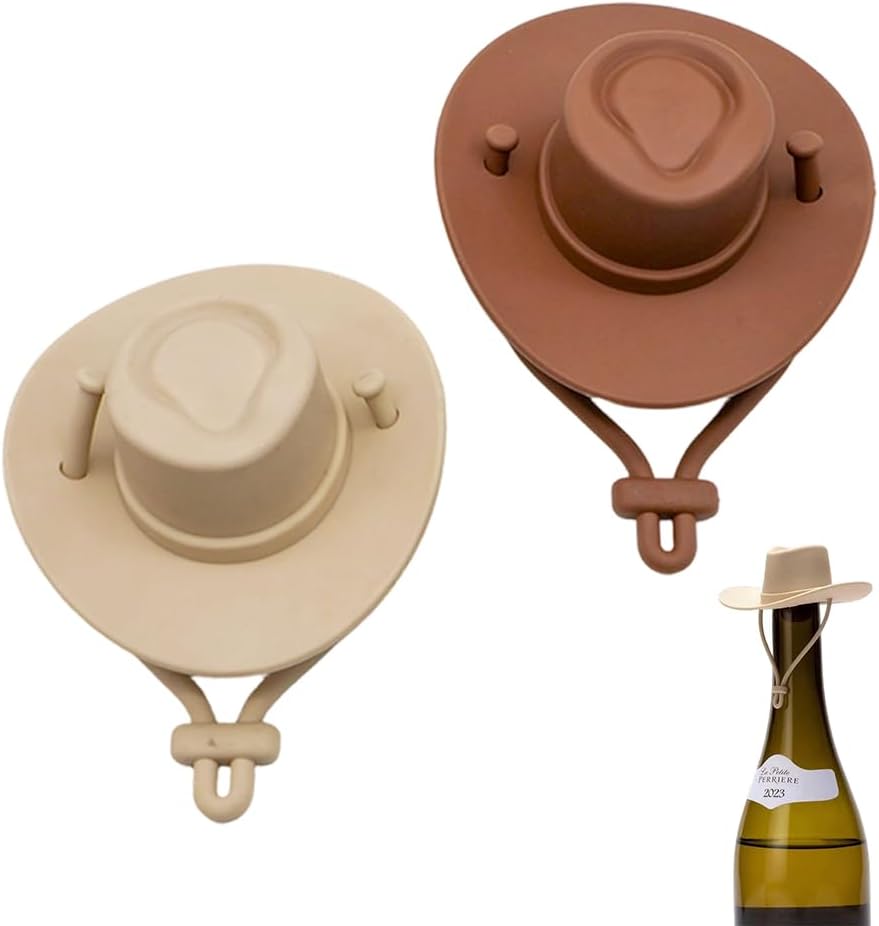 Cowboy Hat Wine Bottle Stopper – Give Every Bottle a Western Twist