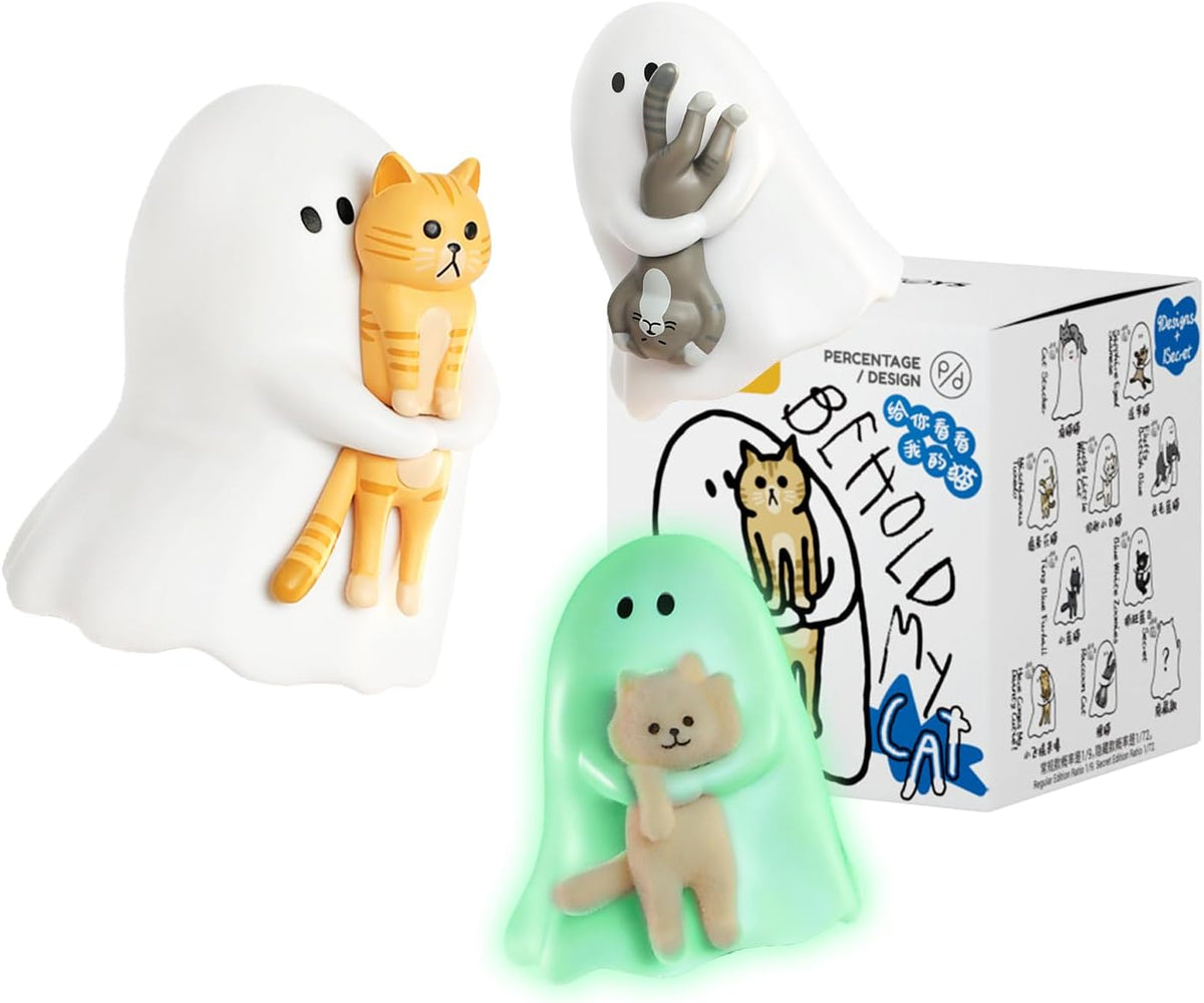 Cat-Themed Mystery Figure Blind Box – Unbox a Playful Feline Surprise
