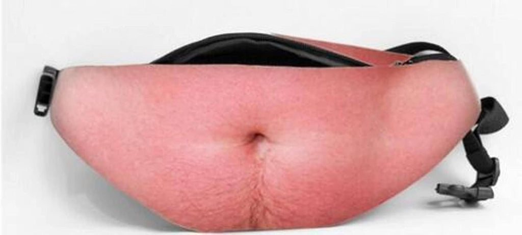 False Belly, Beer Belly, Zero Wallet, Belly, Waist Bag, Anti Harassment, Big Belly, Beer Belly, Artificial Leather, Pu