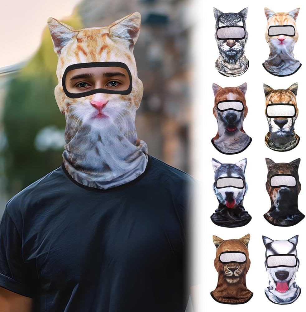 Realistic Animal Balaclava Mask – Choose Your Wild New Identity