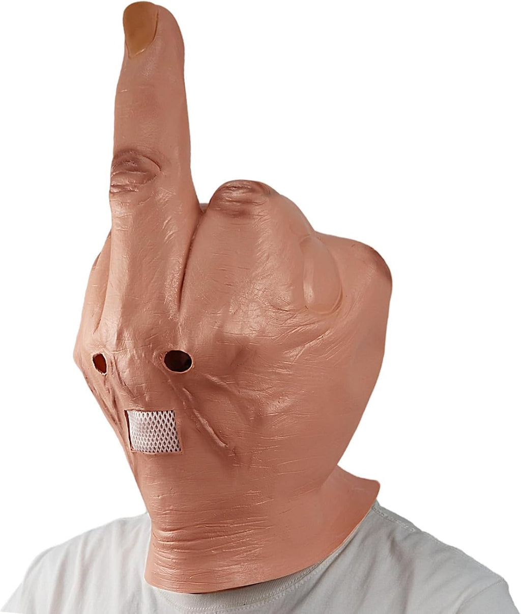 Funny Hand-Shaped Full-Head Novelty Mask