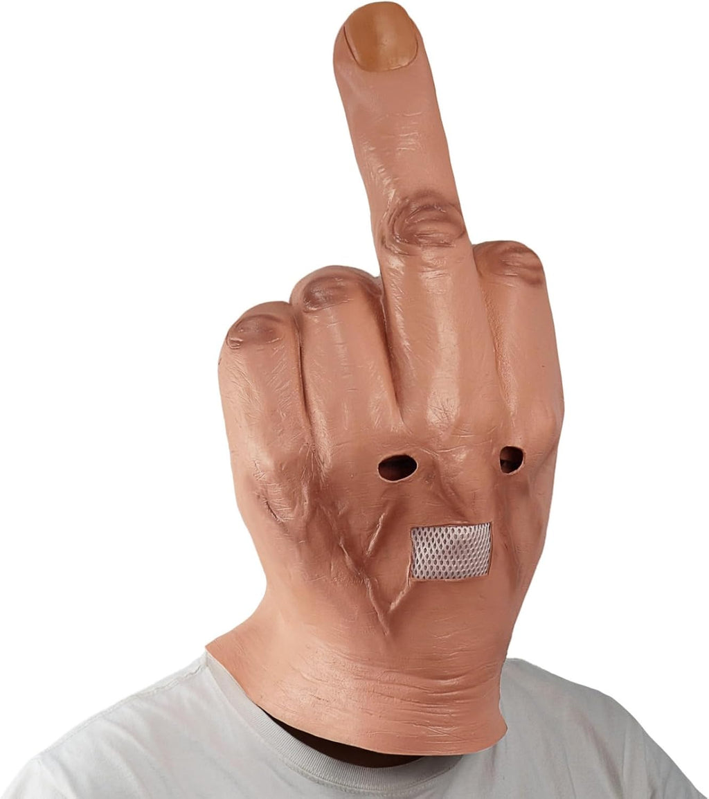 Funny Hand-Shaped Full-Head Novelty Mask
