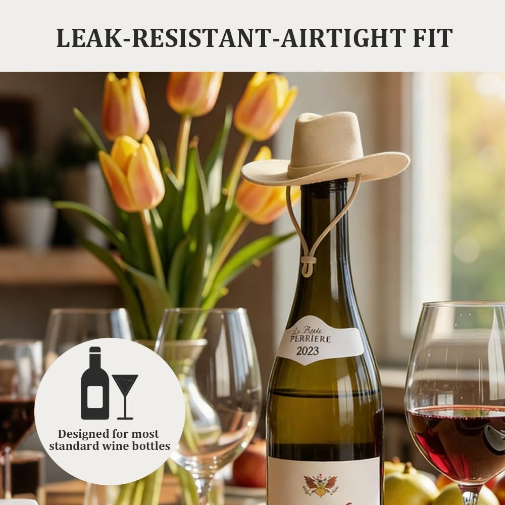 Cowboy Hat Wine Bottle Stopper – Give Every Bottle a Western Twist