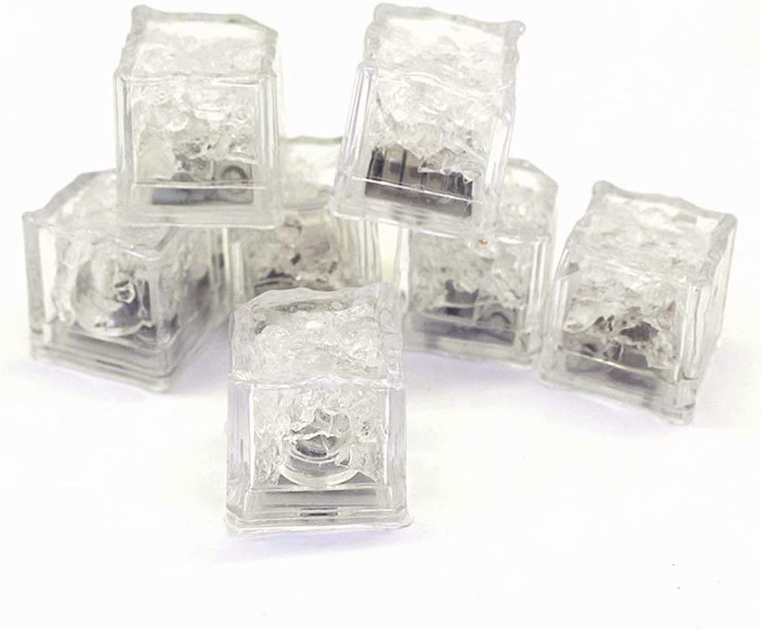 Water-Activated LED Ice Cubes – 9 Light Options for Drinks & Parties, 1/3/9 Pack