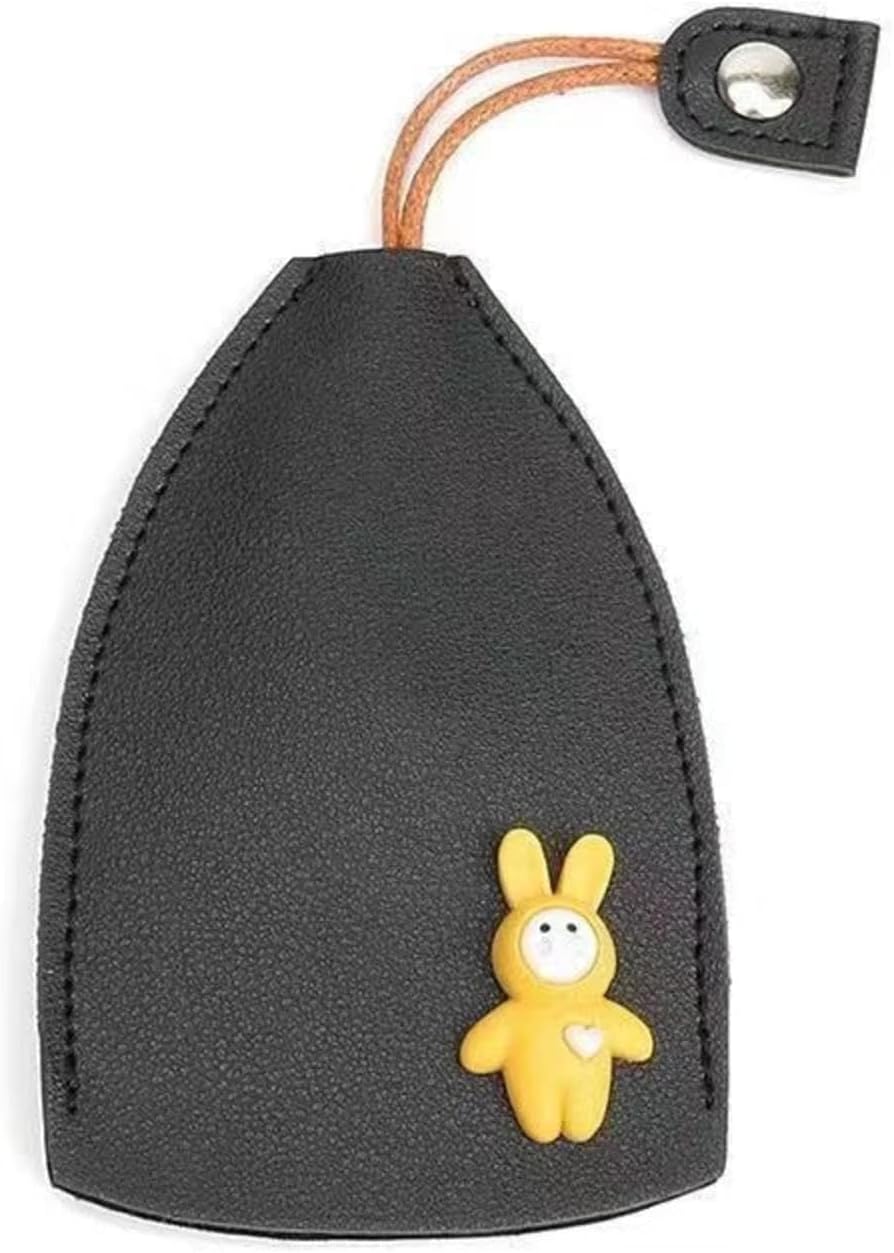 Pull-Cord Key Pouch with Bunny Charm – A Cute Way to Keep Keys Close