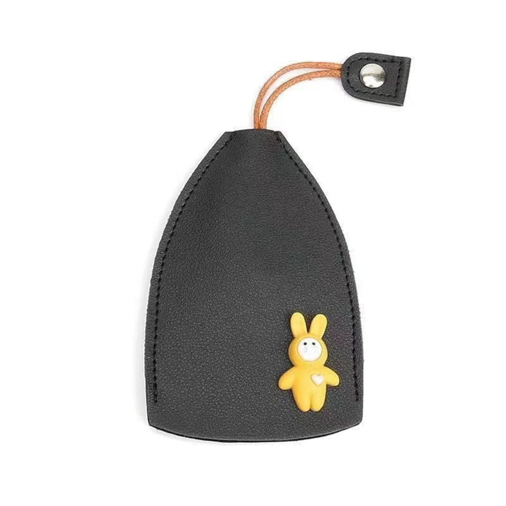 Pull-Cord Key Pouch with Bunny Charm – A Cute Way to Keep Keys Close