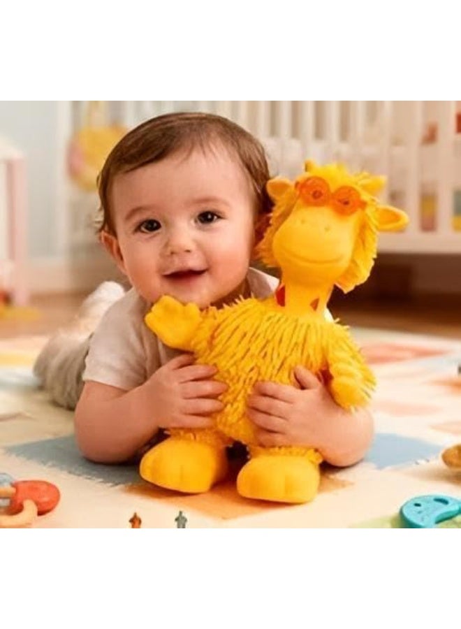Light-Up Giraffe Sensory Toy – Stretch, Squeeze & Shake for Glowing Fun