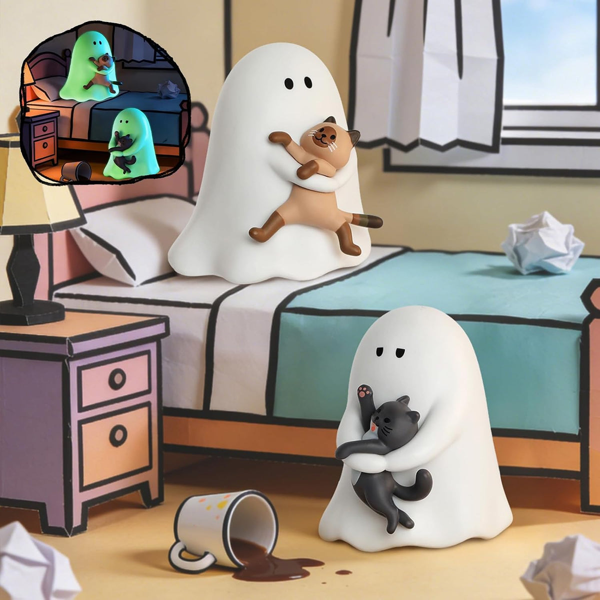 Cat-Themed Mystery Figure Blind Box – Unbox a Playful Feline Surprise