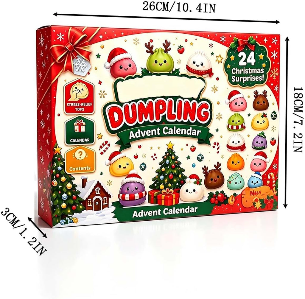 Christmas Squishies Advent Calendar Countdown Calendar for Adults Gifts