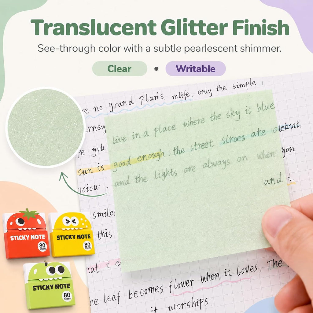 Pull-Out Monster Sticky Notes – One Quick Reminder at a Time