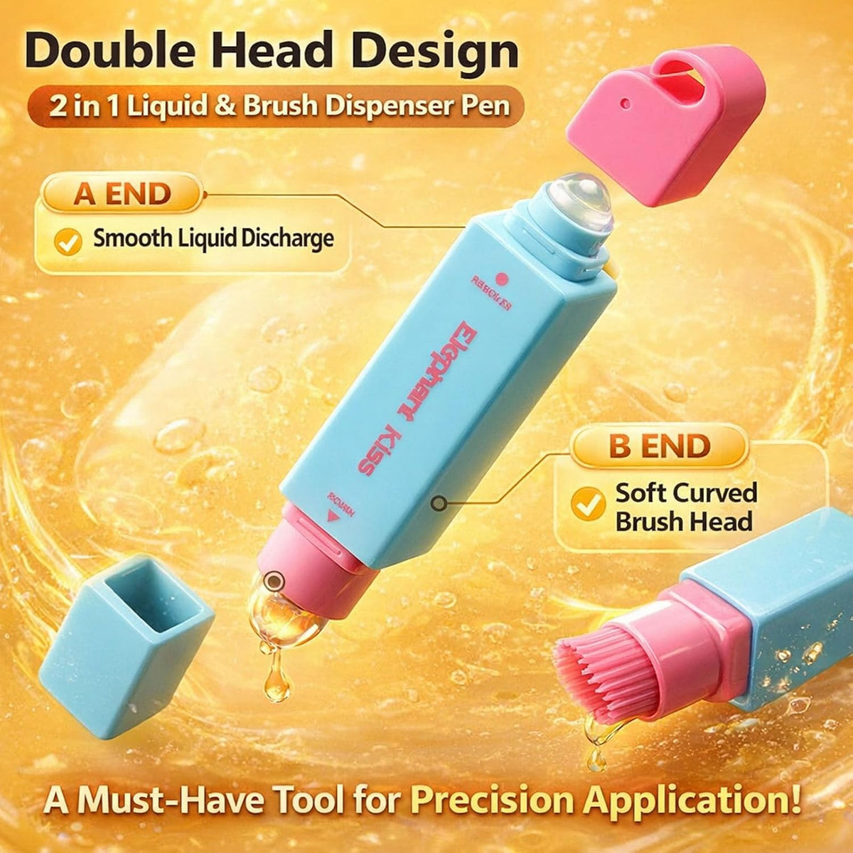 Portable Stain Remover Pen with Brush – Your On-the-Go Spill Rescue