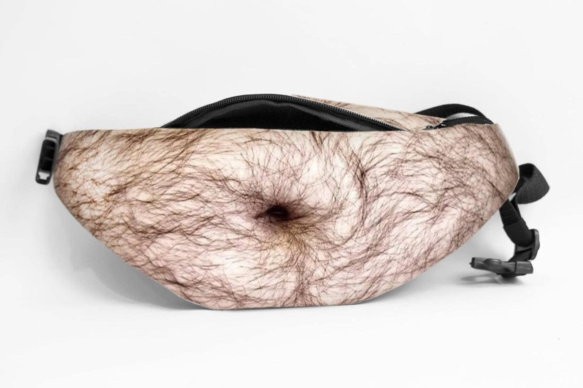 False Belly, Beer Belly, Zero Wallet, Belly, Waist Bag, Anti Harassment, Big Belly, Beer Belly, Artificial Leather, Pu