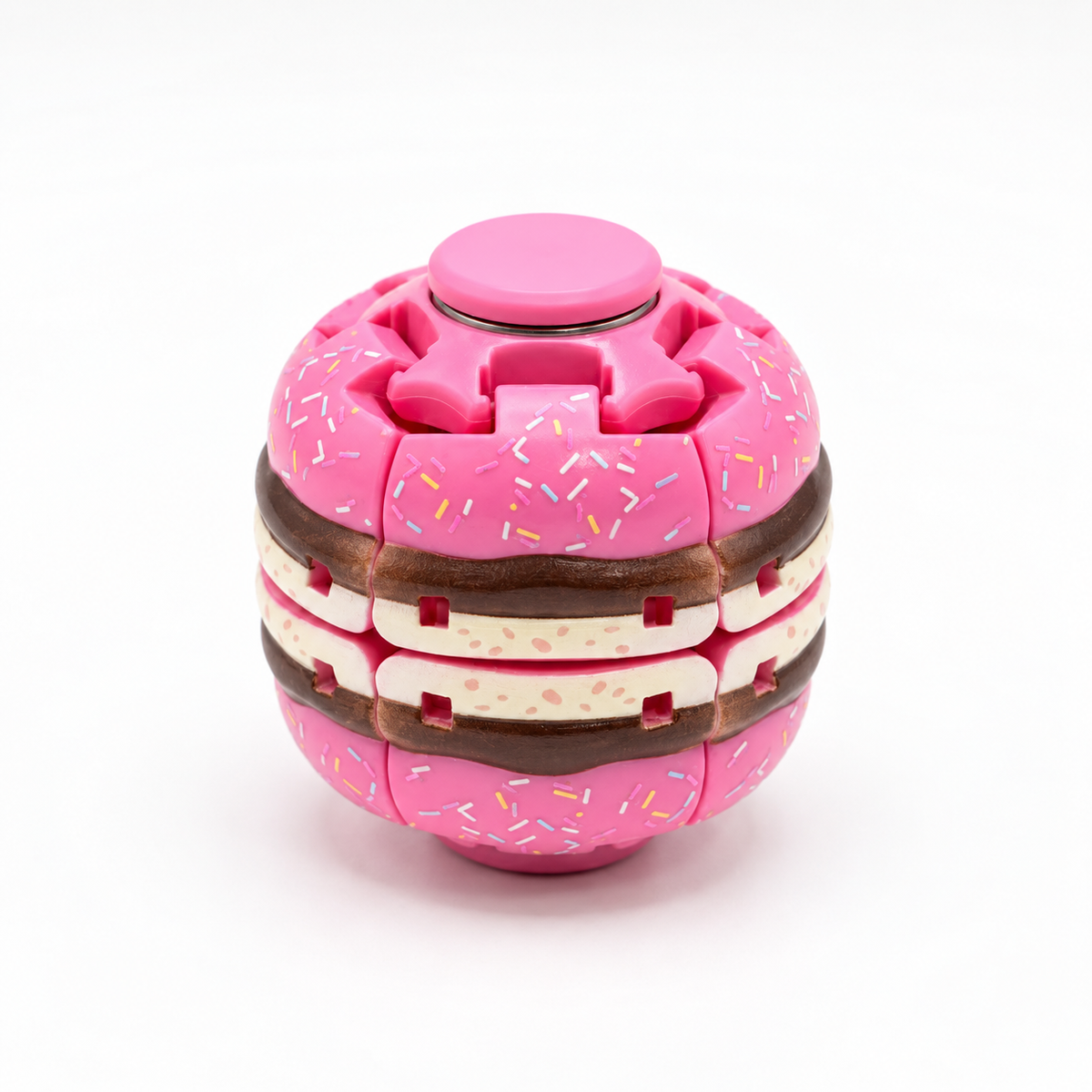 Burger Spin & Press Fidget Toy – A Satisfying Stress-Relief Break in Every Turn