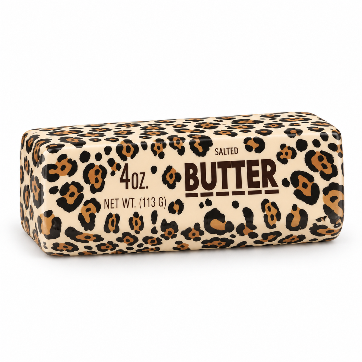 Leopard Butter Bar Squishy Toy – A Wildly Fun Squeeze
