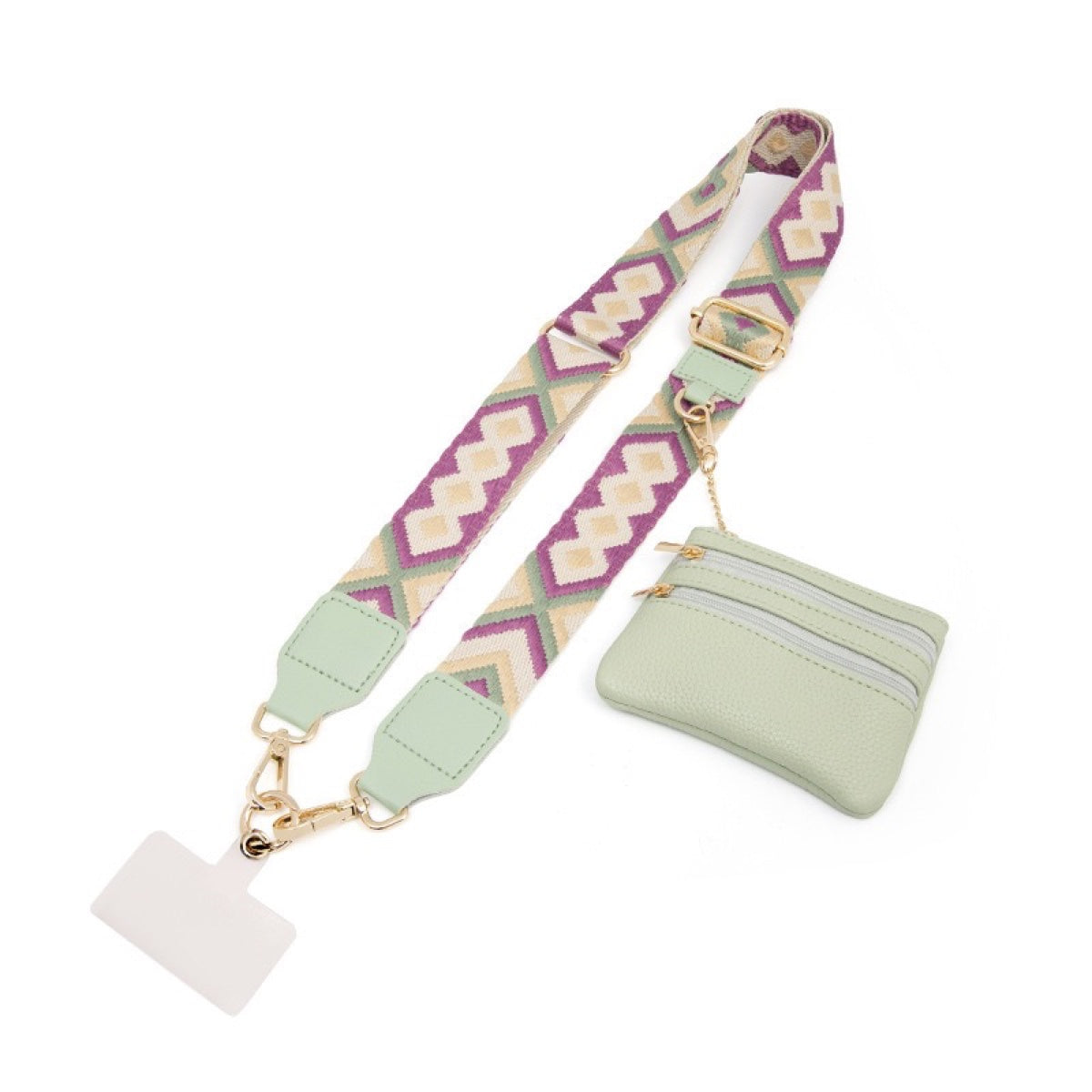 Adjustable Phone Shoulder Strap with Detachable Pouch for Hands-Free Carry product image 10