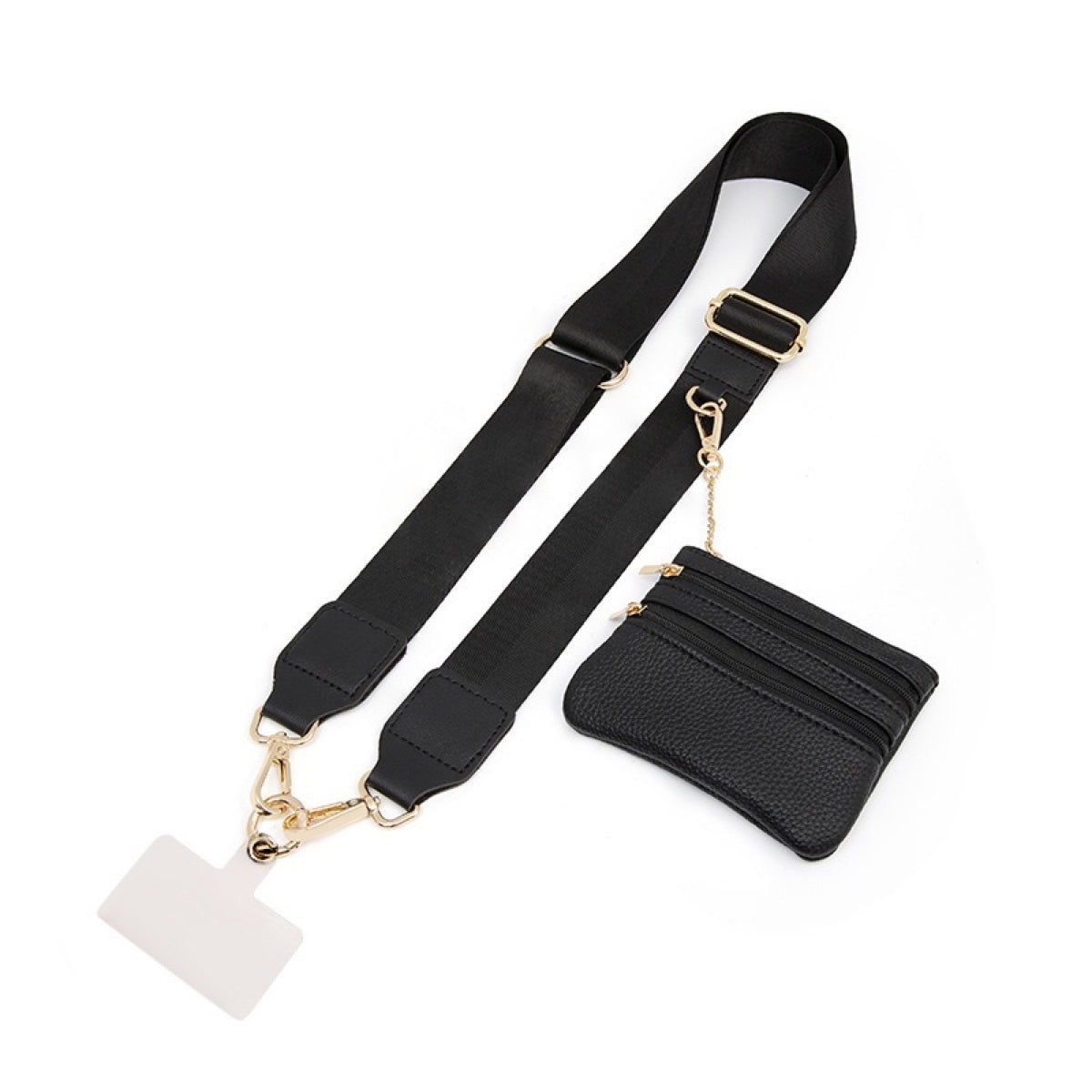 Adjustable Phone Shoulder Strap with Detachable Pouch for Hands-Free Carry product image 15
