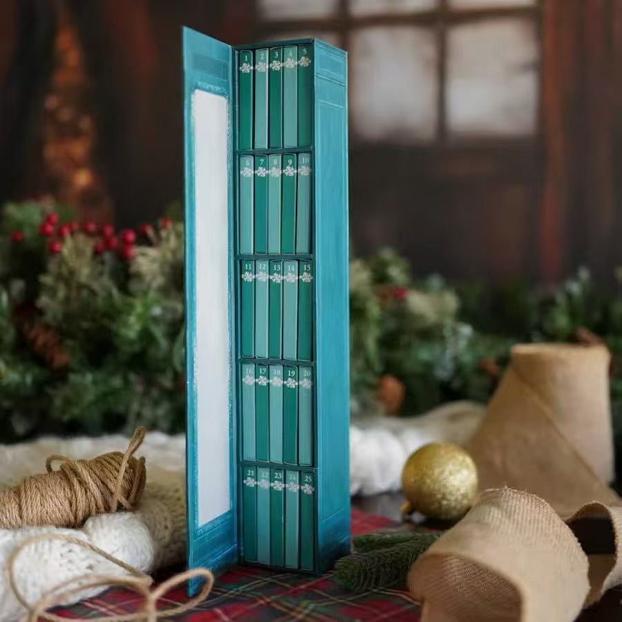 Mini Book Ornament Advent Calendar,Book Lover Advent Calendar 2026,Christmas Advent Calendar,2026 Lovers Gifts for Women Christmas for Lovers